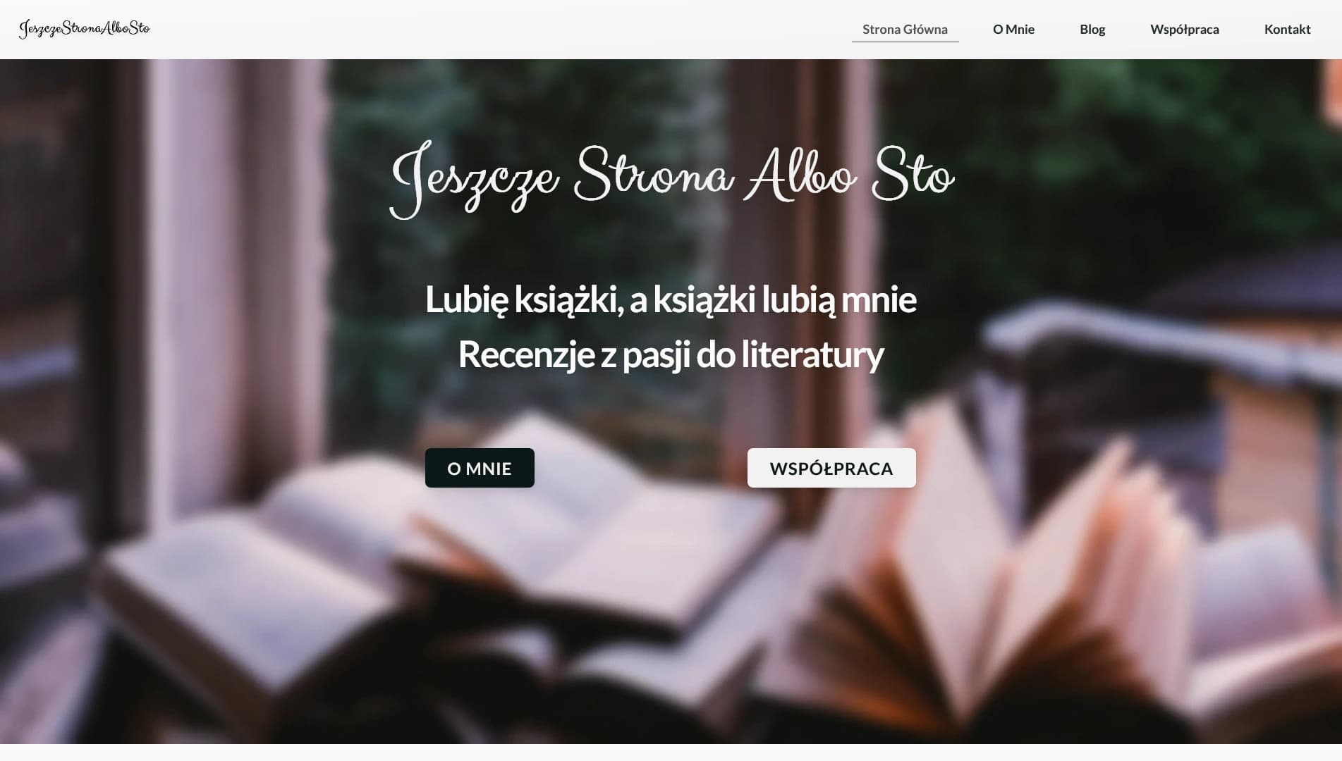 Strona internetowa z blogiem i cms