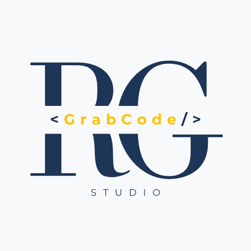 Logo GrabCode Studio tworzenie stron internetowych Robert Grabowski Konin Poznan Warszawa Legionowo