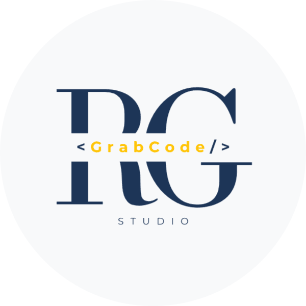 Logo GrabCode Studio tworzenie stron internetowych Robert Grabowski Konin Poznan Warszawa Legionowo
