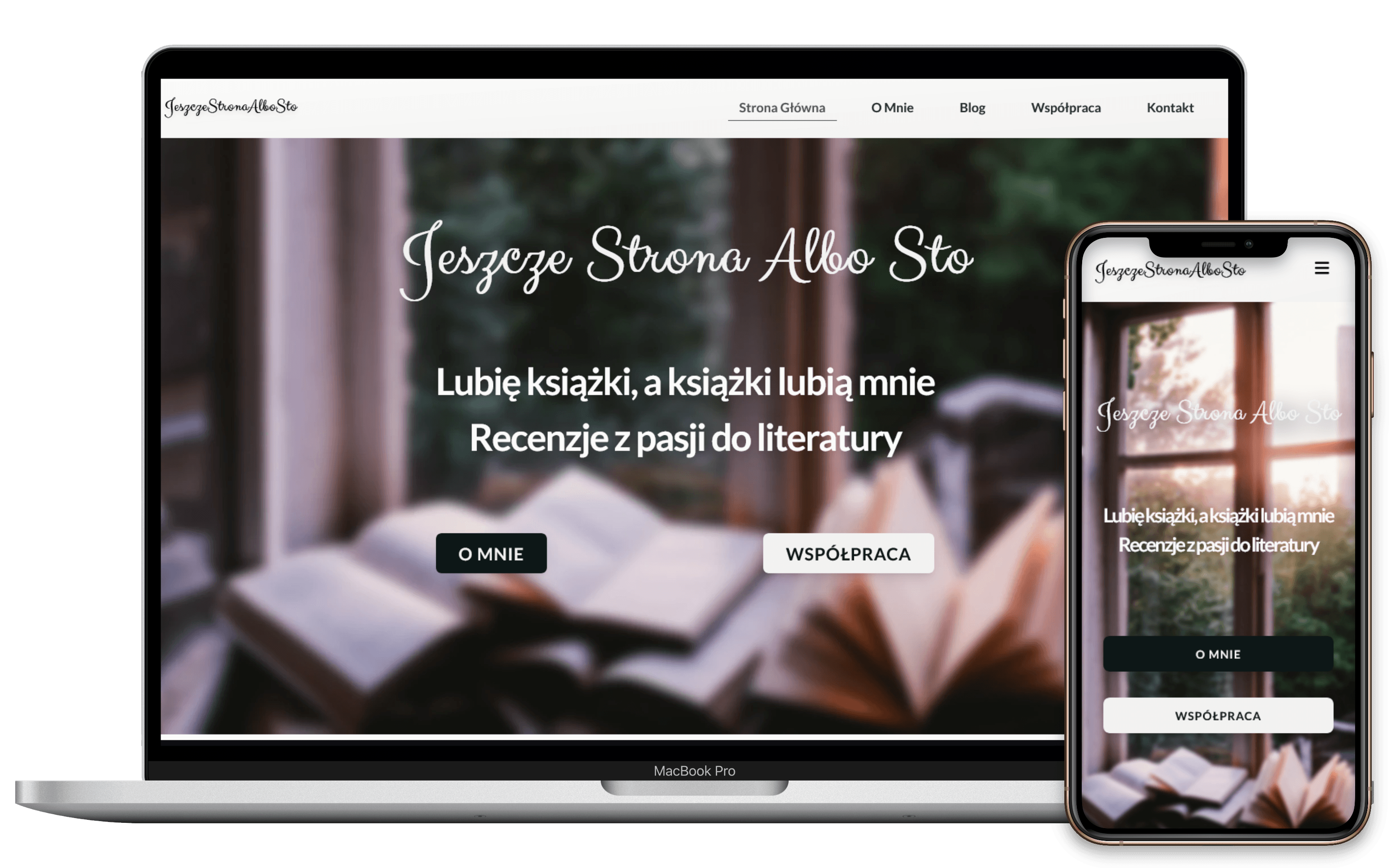 JeszczeStronaAlboSto recenzje książek z blogiem i współpracą